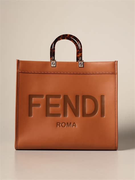 fendi tote bag sale|Fendi shopping bag tote.